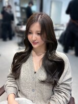 ザシェノンウメダ(THA CHAINON UMEDA) イメチェン/ピンクベージュ/アンブレラカラー/前髪/心斎橋