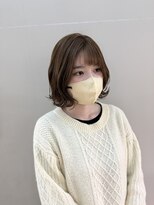 イーエル グランデ(e.ll grande)&nbsp;透明感ベージュカラー × まとまりボブ