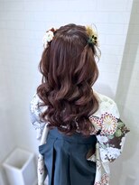 タグマル&nbsp;卒業式☆袴着付けヘアセット☆ハーフツイン