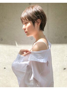 ジアン バイ ミルボン NU茶屋町+(GIEN by milbon) イメチェン/抜け感ショート/似合わせショート/茶屋町@田中俊成