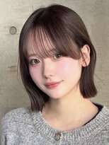 メゾンアクア 表参道(Maison ACQUA)&nbsp;●切りっぱなしボブナチュラルボブミディアム前髪縮毛矯正表参道