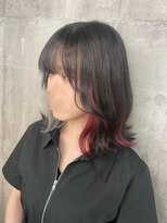 ルミナホワイト(Lumina White) レッド×ホワイト インナーカラー