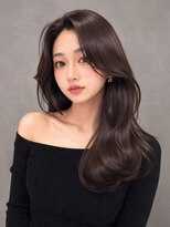 アビリタ(abilita)&nbsp;レイヤー 顔周りカット 韓国 髪質改善 透明感カラー 前髪 20代