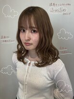エクレヘアー(Ecre hair)&nbsp;波巻きレイヤースタイル