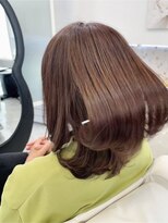 hanz.hair【ハンズヘアー】髪質改善/縮毛矯正/ハイライト/メテオカラー&nbsp;ミディアムロブ