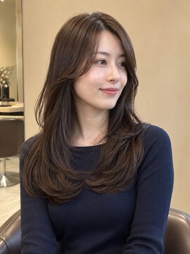 テーラヘアー 我孫子店(TELA HAIR) 【上品見え】くびれロングレイヤー