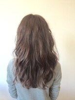 カタチヘアー(HAIR) にこにこ。。。知的かわいい。。。ロングウェーブのカタチ