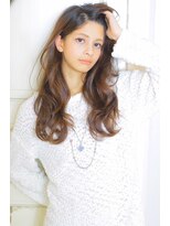 グランボーテ(GrandBeaute)&nbsp;【GrandBeaute】外国人風前髪かきあげロング by藤井