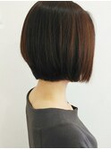 【ESSENCE】ワンレングス前下がりショートボブ