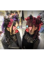 ヘアメイク シンティア(Hair make Cintia.) お団子ハーフアップ