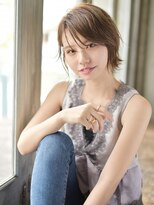 ナナナ パレナ 宝塚店(nanana parena) くびれボブ☆透け感アッシュベージュカラー【nanana parena】