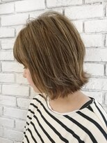 ヘアポケット スタイル店(HAIR POCKET)&nbsp;レイヤーボブ☆オリーブベージュハイライト