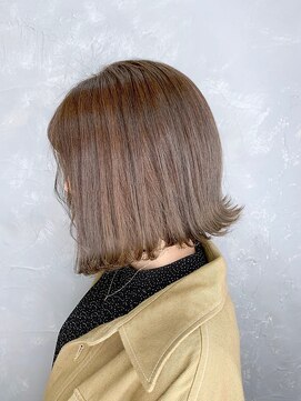 ラヴリア クルメ(LOVERIA KURUME) ≪LOVERIA KURUME/久留米≫フォギーベージュ×外ハネボブ