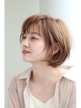 アーク(ARC+) マッシュボブ ミルクティーベージュカラー【ARC+代官山】