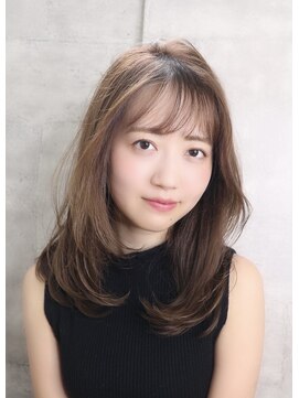 ブリス(VLISS) ワンカールストレート＿マロンベージュAラインボブ
