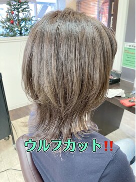 ビューティークラブジェイ アルパーク前店(Beauty club.J) ウルフカット！