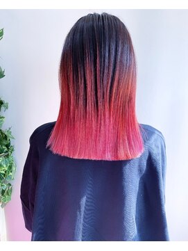 トーク 伊丹本店(TAL'KE) TAL'KE/グラデーション×コーラルピンク_928