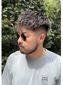 スペインカールホワイトメッシュAmericanbarber