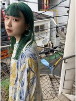 フィン(fin,)&nbsp;Ayato/セクションカラー/グラデーションカラー/ペールベージュ