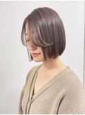 フェザーバング×フォギーグレージュ