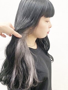 ココ 原宿(KOKO) #大人ガーリー#ダークアッシュ#ミディアムレイヤーカット