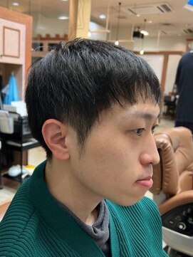 アポロカットステージ 相模大野店 アップバング/ツーブロックマッシュ<理容室>[メンズ/相模大野]