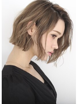 ジェコ(gecko) 【gecko.ERIKO】カット+ハイライトカラー