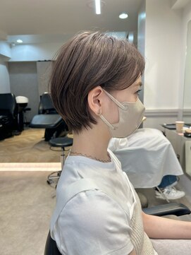 グラフ 銀座(GRAFF) 透け感カラー×くびれショート