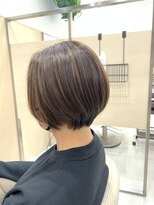 アドラーブル 長岡リバーサイド千秋店(adorable) 大人ショート×シークレットハイライト