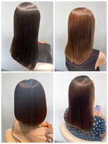 美容室フルール&nbsp;20代30代40代縮毛矯正トリートメント髪質改善カラー透明感