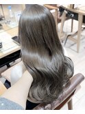 グレーベージュ×髪質改善 [髪質改善/縮毛矯正]韓国A