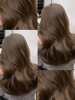 サイン 渋谷(SIGN)&nbsp;ザクザクレイヤーカット巻き方簡単ミディアムロング韓国表参道