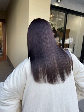 ダーツ(darts) "darts マツダレン"【ストレートエステ×深め紫カラー】