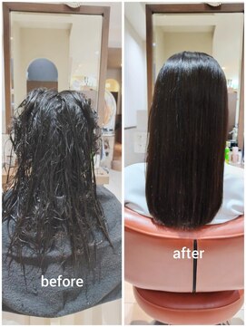 ネオリーブチノ 登戸店(Neolive cino) 【美髪縮毛矯正】シルクストレート　艶髪