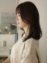 ニュイ(NUIT)&nbsp;グレージュレイヤーカットケアブリーチ髪質改善トリートメント