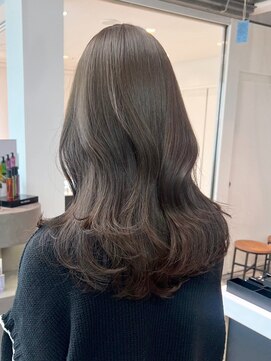 アルバム 銀座(ALBUM GINZA) メルティカラー似合わせカットマロンベージュ_ba503221