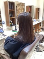 ピークアブー アヴェダ アトレ恵比寿(PEEK-A-BOO AVEDA) ワンレングス ベージュブラウン