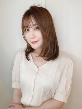 ランド ヘアー(Land Hair) 20代30代40代インナーグレージュ大人かわいい小顔ミディ