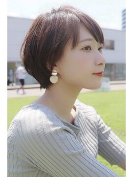 アイ(I.) 【 Ｉ. 】30代からのナチュラル前下がりショートボブ　川口