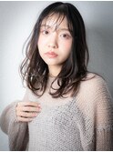 小顔姫カットレイヤー抜け感ワンカールミディアムv上尾20代30代
