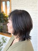 ミセスのレイヤーカット