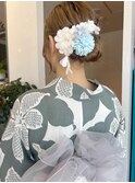 浴衣ヘアセット