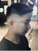 フェザーアップスキンフェード