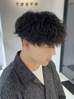 オーシャントーキョー(OCEAN TOKYO) 波巻きパーマメンズツイストスパイラルパーマツーブロック