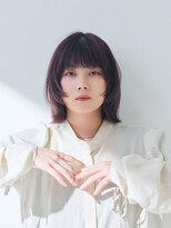 エトル バイ コムマティス 恵比寿駅前店(etre by comme Matisse)&nbsp;小顔カット×透明感カラー[恵比寿駅/髪質改善/オリーブグレー]