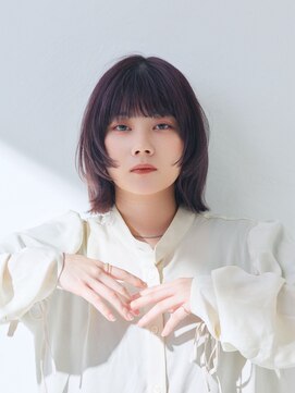 エトル バイ コムマティス 恵比寿駅前店(etre by comme Matisse) 小顔カット×透明感カラー[恵比寿駅/髪質改善/オリーブグレー]