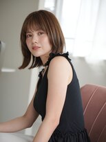 ザ デイ 銀座(The Day)&nbsp;ハイライト際立つナチュラルブラウンボブ【銀座/ハイライト】