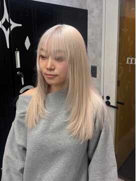 ティアム 渋谷店(Tiam shibuya) 伸ばしかけヘア/小顔ヘア/ブリーチなしカラー/髪質改善