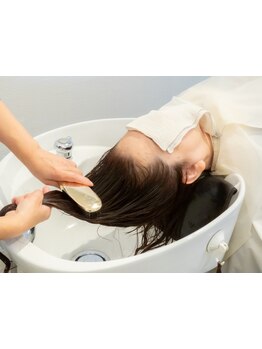 地肌の汚れをすっきり落とし、極上マッサージで癒しを。頭皮のエイジングケアで髪質改善を叶えるサロン。