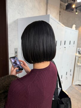 リミットバイアフィナー 大宮店(limit by Afinar) 切りっぱなしボブ